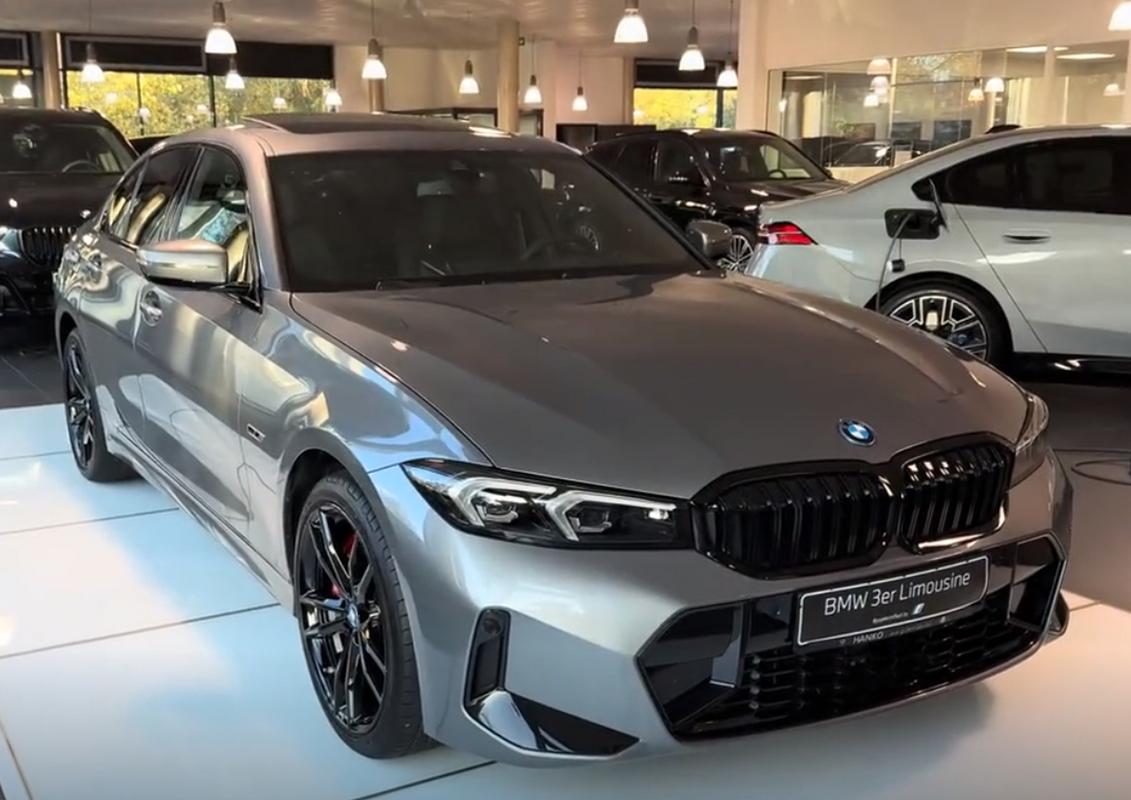 全新宝马3系插混版谍照曝光