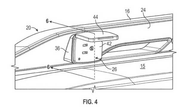 福特申请可配置媒体控制台专利福特申请可配置媒体控制台专利